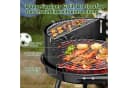 HOMELUX Holzkohlegrillwagen mit Windschutz & Rollen Bild 5