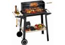 HOMELUX Holzkohlegrill Grillwagen höhenverstellbar mit Rädern Bild 2