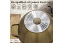 HOMELUX Topf-Set 8-tlg. Induktion Aluminium Antihaft braun Bild 4