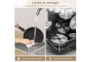 HOMELUX Topf-Set 10-tlg. Schwarz Aluminium Induktion Bild 4