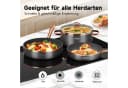 HOMELUX Topf-Set 8-teilig Aluminium Induktionsgeeignet Bild 3