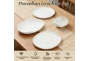HOMELUX Geschirr-Set 24-tlg. Weiß Modernes Tafelservice Bild 1