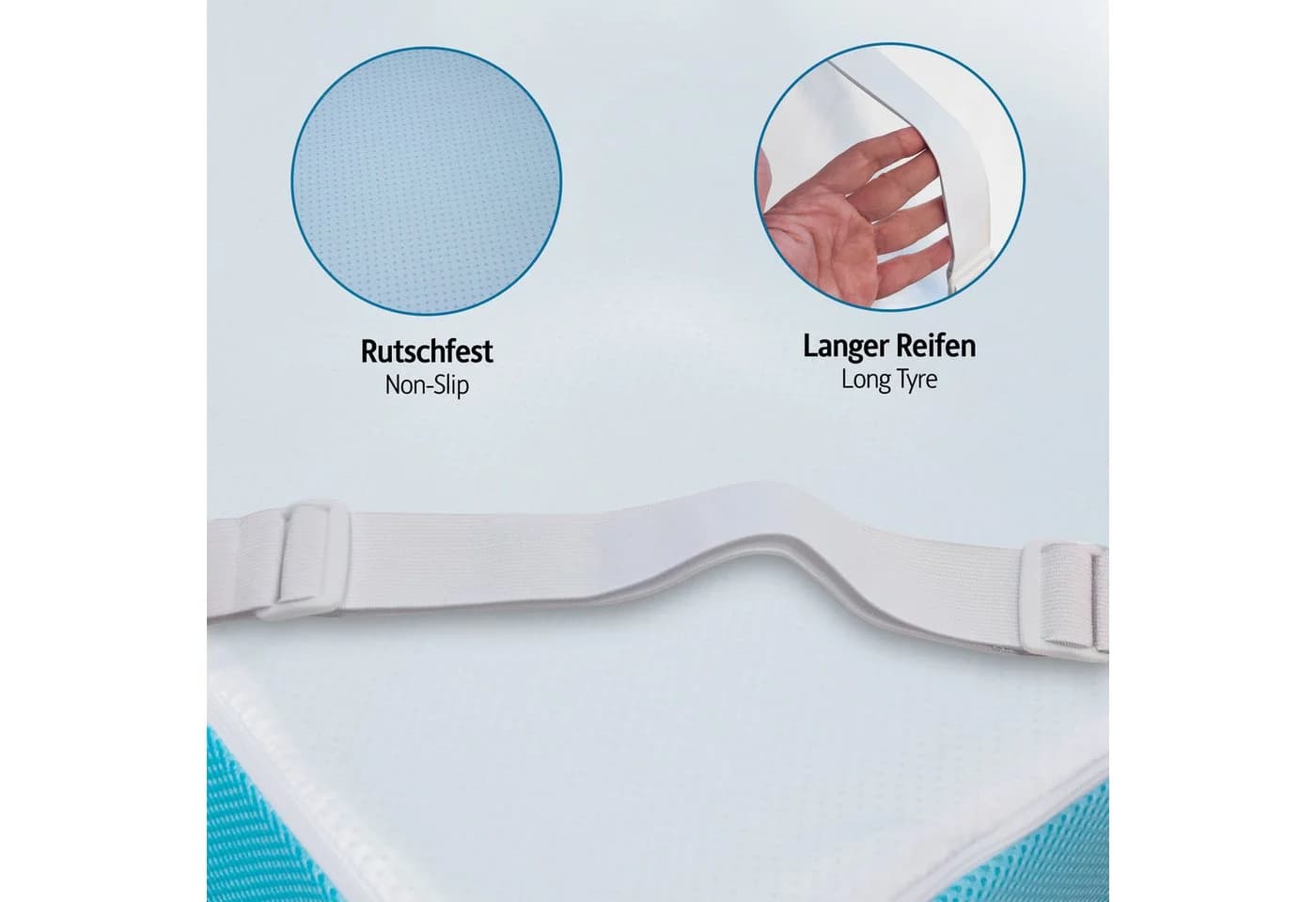 Komfortec Matratzentopper Gel-Memory 7,5 cm - Bild 5