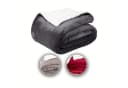 Komfortec Wohndecke Sherpa Fleecedecke Grau Oeko-TEX Bild 2