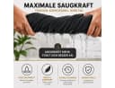 Komfortec 8-tlg. Handtuch-Set 100% Baumwolle Frottee 70x140 cm Bild 4