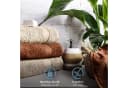 Komfortec Handtuch Set 4-tlg. 100% Baumwolle Braun&Beige Bild 3