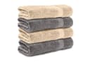 Komfortec Badetücher Set 4-tlg. 100% Baumwolle Frottee 70x140 cm Bild 2