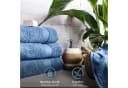 Komfortec Badetücher 2-tlg. 100% Baumwolle Hellblau Frottee 470 g/m² Bild 3