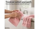 Komfortec Gästehandtücher Set 12-tlg. Rosa 100% Baumwolle Bild 5