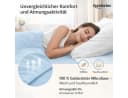 Komfortec Spannbettlaken Rot Mikrofaser Rundum-Gummizug Bild 4