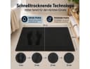 Komfortec 2er Badetuch Set 100% Baumwolle Anthrazit Extra Weich Bild 3