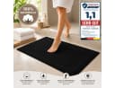 Komfortec 2er Badetuch Set 100% Baumwolle Anthrazit Extra Weich Bild 4