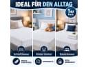 Komfortec Wasserdichter Matratzenschoner Weiß Mikrofaser Bild 5