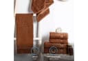 Komfortec Handtuch Set 8-tlg. Braun 100% Baumwolle Frottee Bild 1