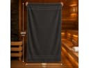 Komfortec Saunatuch XXL 100x200 cm Anthrazit Frottee Bild 5