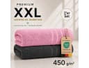 Komfortec Saunatuch 2er Set XXL 80x200 cm 100% Baumwolle Frottee Bild 1