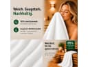Komfortec Handtuch Set 8x Premium 50x100 cm Frottee 100% Baumwolle Weiß Bild 5