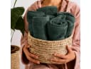 Komfortec Handtuch Set 4x 50x100 cm Grün 100% Baumwolle Premium Bild 5