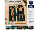 Komfortec Saunatuch 4er Set XXL 80x200 cm 100% Baumwolle Grün Bild 4