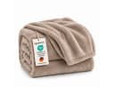 Komfortec Wohndecke Kuscheldecke Beige 260 g/m² Mikrofaser Bild 2
