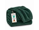 Komfortec Wohndecke Kuscheldecke Grün 260 g/m² Mikrofaser Bild 2