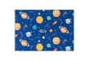 Snapstyle Kinderteppich Weltall Blau Bild 3