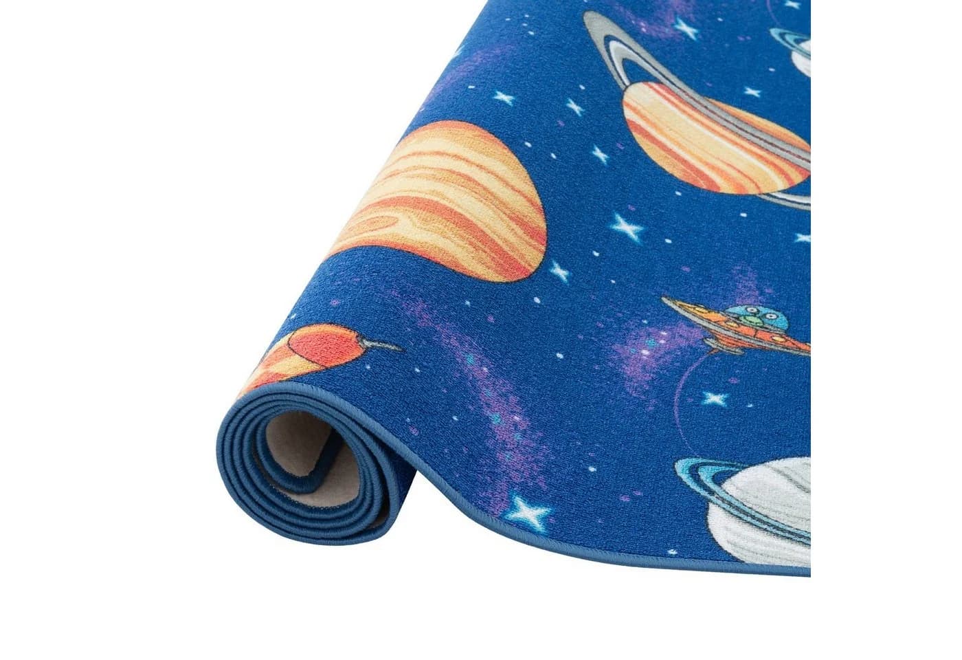 Snapstyle Kinderteppich Weltall Blau - Bild 5