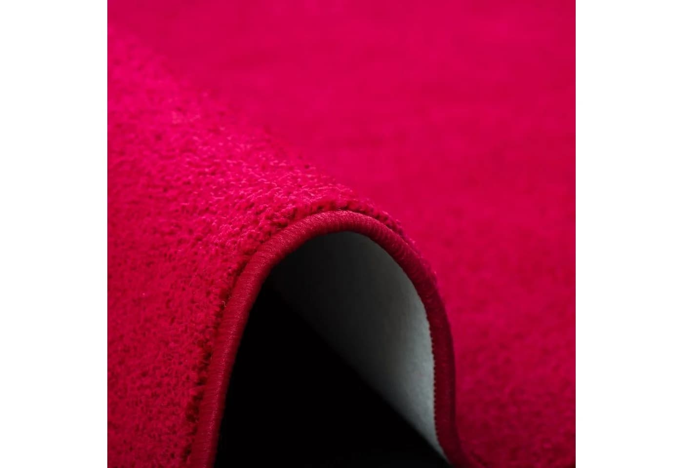 Snapstyle Luna Läufer Teppich Rot Hochflor Velours - Bild 3
