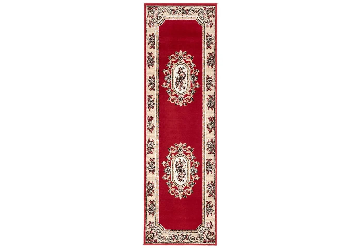 Pergamon Läufer Orient Velours Teppich Trendline Rot