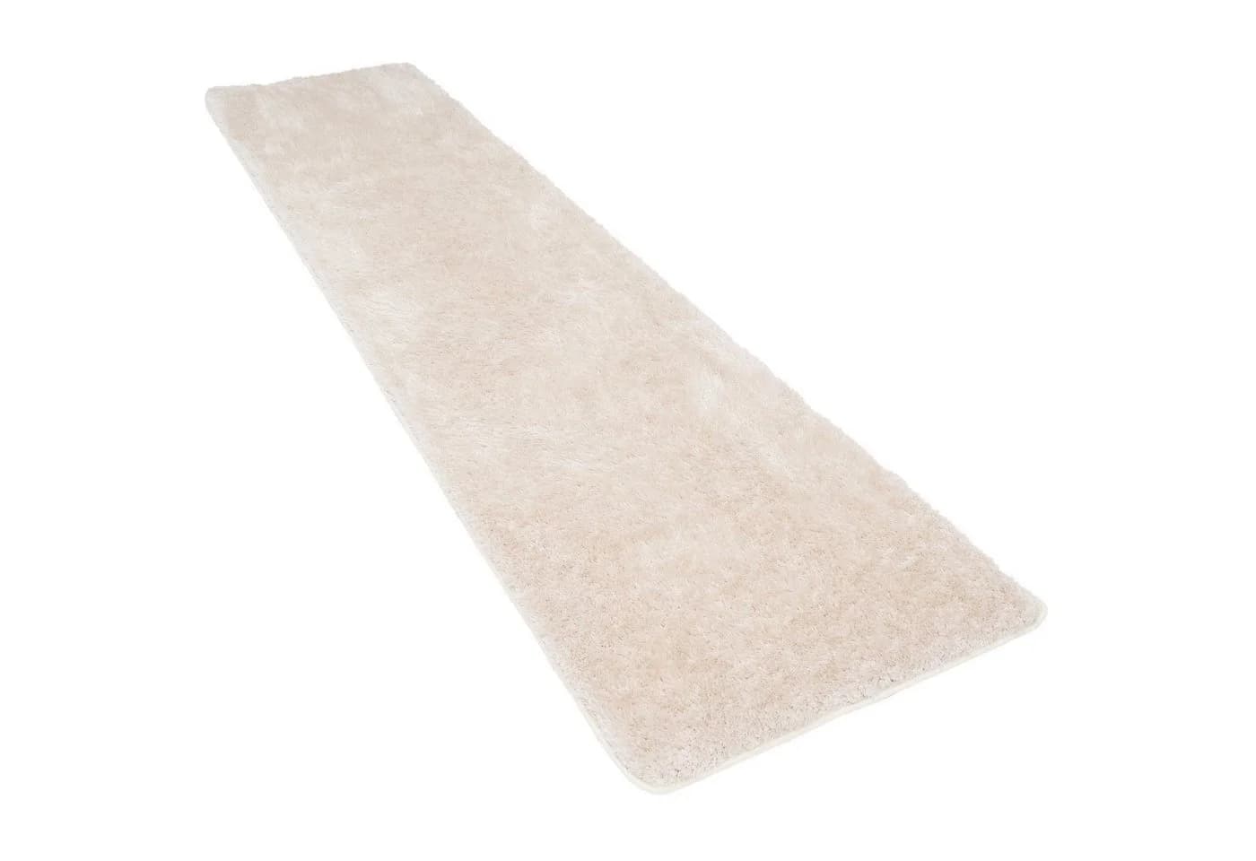 Snapstyle Hochflor-Teppich Shaggy Läufer Beige Rechteckig - Bild 5