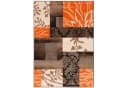 Pergamon Designteppich Samba Braun Kurzflor Velours Bild 1