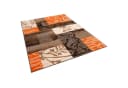 Pergamon Designteppich Samba Braun Kurzflor Velours Bild 5