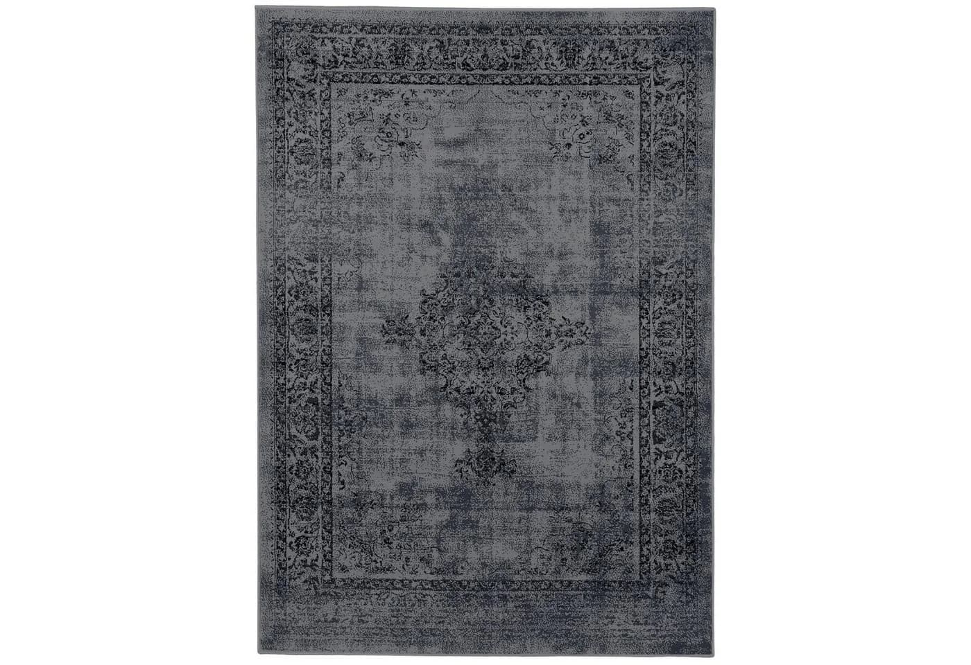 Pergamon Designteppich Kurzflor Bunt Grau Geometrisch
