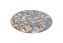 Snapstyle Kinderteppich Fun Town Rund Bunt Straßendesign Bild 5