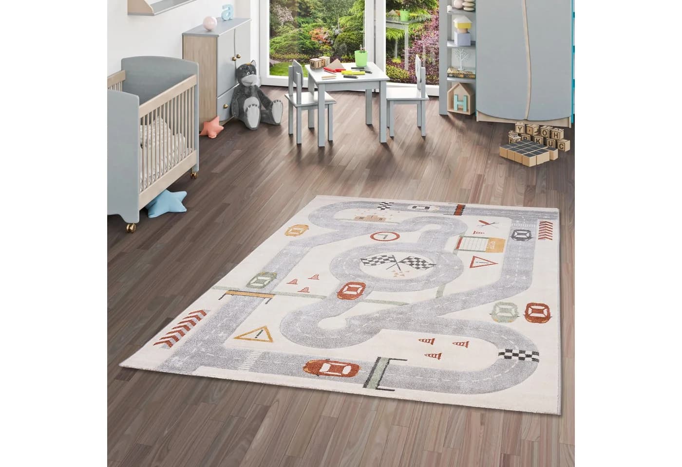 Pergamon Kinderteppich Maui Kids Bunt Handkonturenschnitt - Bild 2