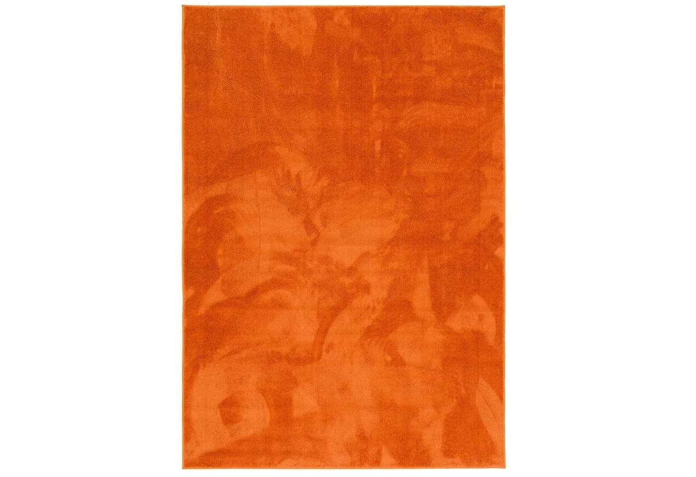 Snapstyle Hochflor-Teppich Orange Super Soft Deluxe Rechteckig