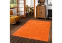 Snapstyle Hochflor-Teppich Orange Super Soft Deluxe Rechteckig Bild 2