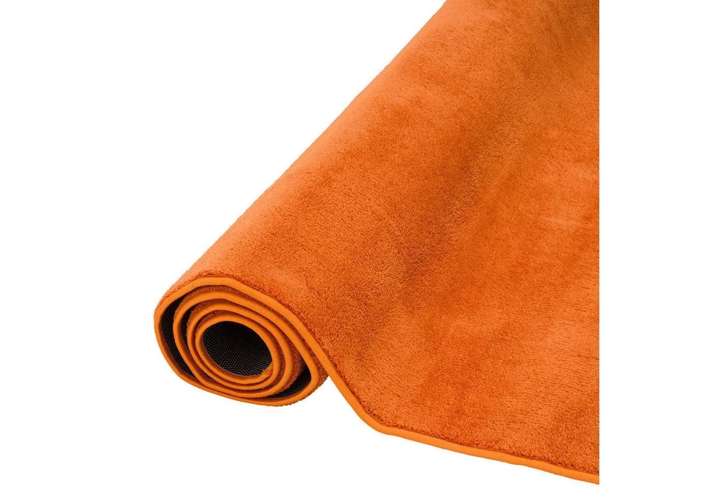 Snapstyle Hochflor-Teppich Orange Super Soft Deluxe Rechteckig - Bild 4