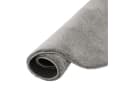 Pergamon Hochflor-Teppich Silky Rund Grau 30 mm Florhöhe Bild 4