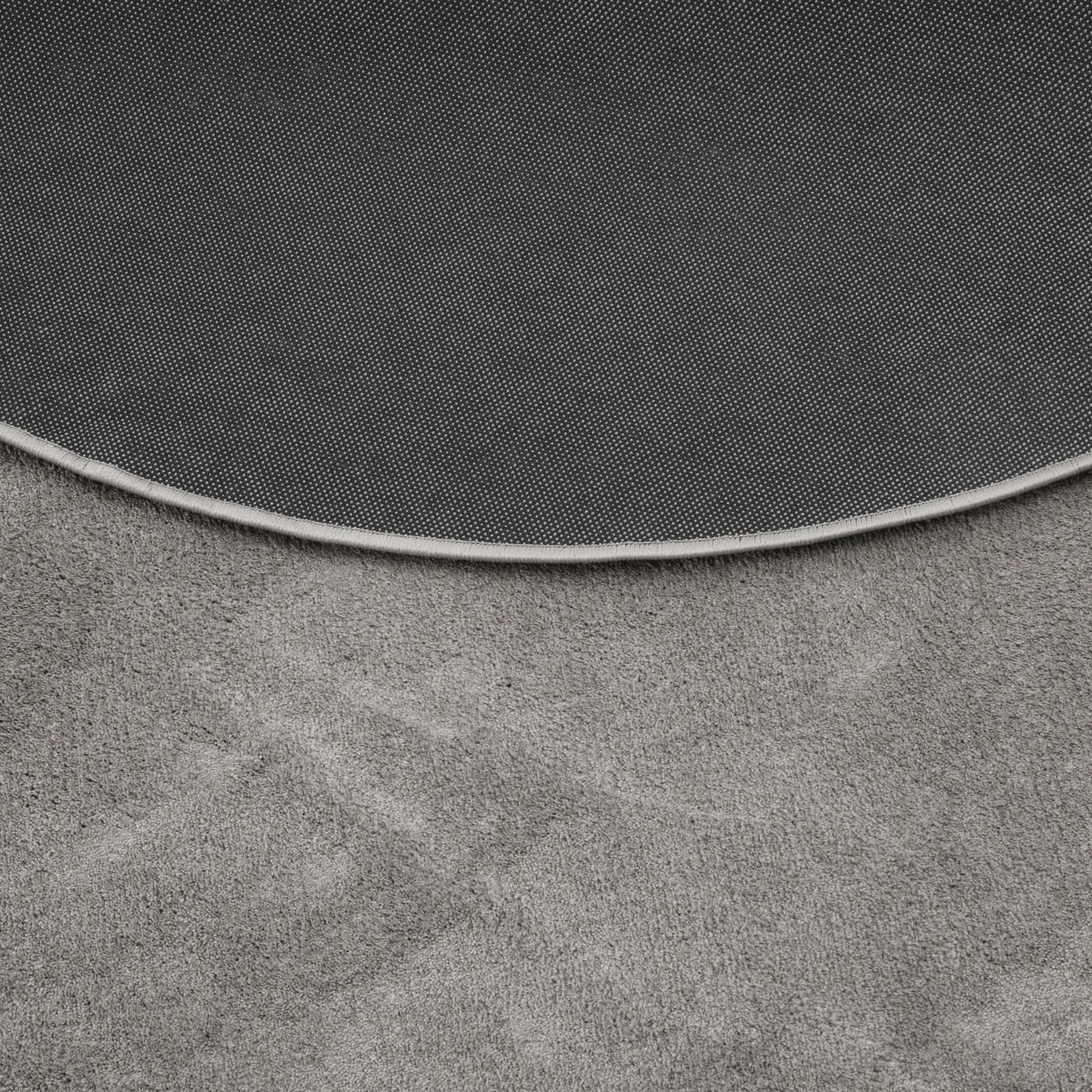 Pergamon Melia Rund Teppich Grau Hochflor 20 mm - Bild 4