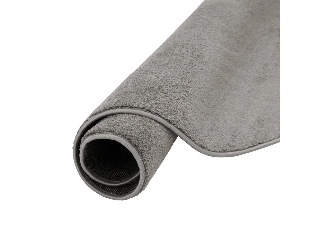 Pergamon Melia Rund Teppich Grau Hochflor 20 mm - Bild 5