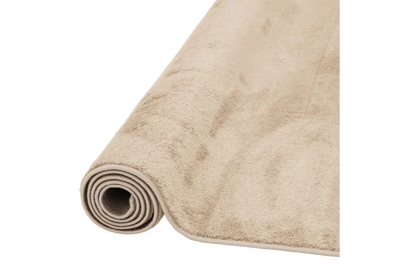 Pergamon Hochflor-Teppich Melia Beige Super Soft - Bild 4