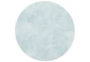 Pergamon Kinderteppich Pearl Kids Rund Blau Kunstfell Bild 1