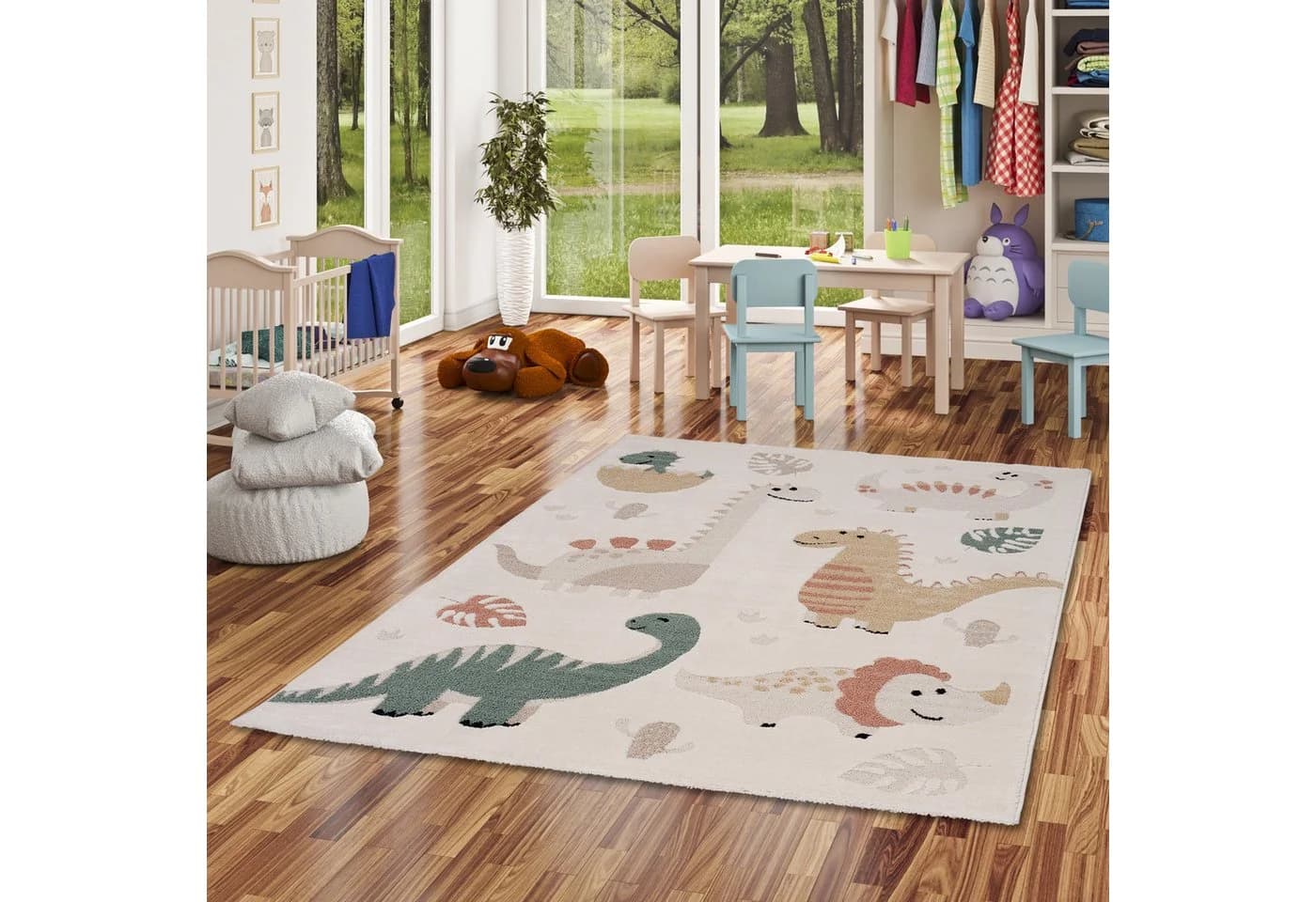 Pergamon Kinderteppich Happy Kids Rechteckig Orange