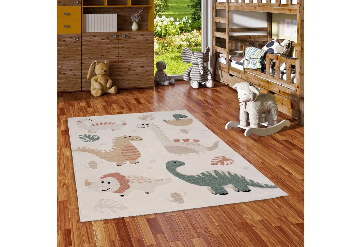 Pergamon Kinderteppich Happy Kids Rechteckig Orange - Bild 2