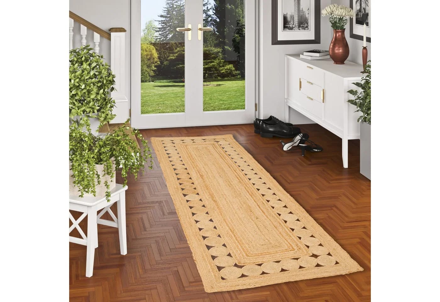 Pergamon Sisalteppich Naturfaser Teppich Läufer Jute Salsa - Bild 2