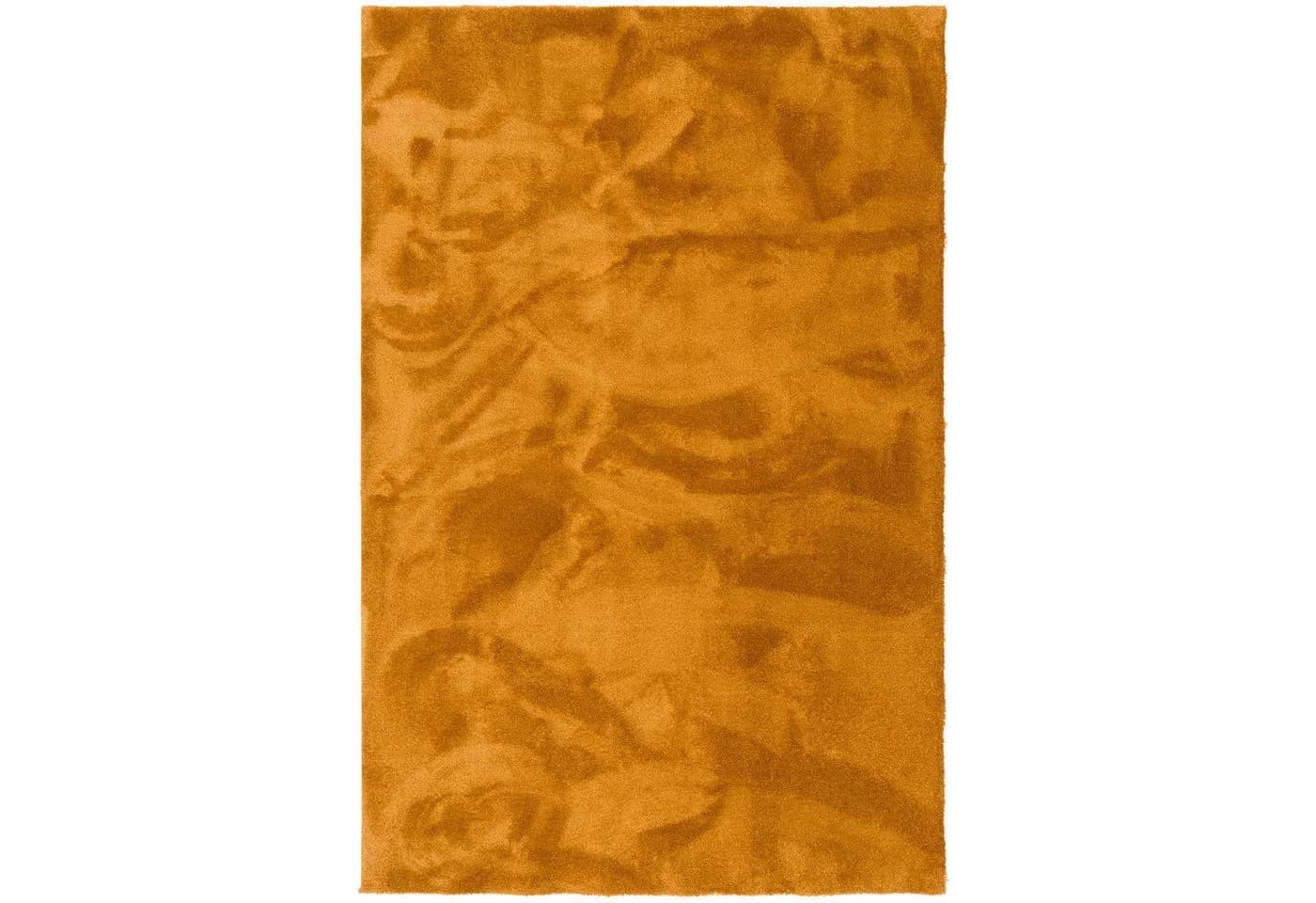 Snapstyle Hochflor-Teppich Livorno Gelb/Orange