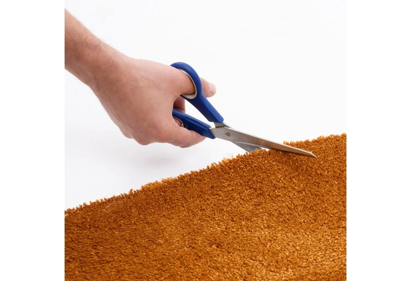 Snapstyle Hochflor-Teppich Livorno Gelb/Orange - Bild 4