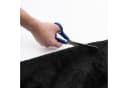 Snapstyle Livorno Hochflorteppich Schwarz 17 mm Florhöhe Bild 3