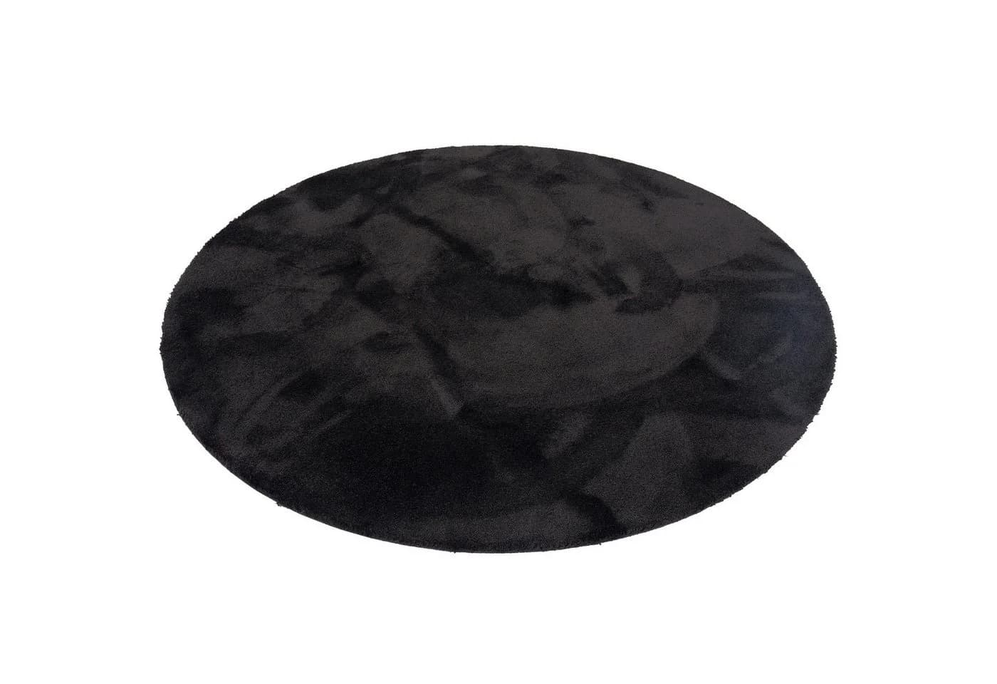 Snapstyle Livorno Hochflorteppich Schwarz 17 mm Florhöhe - Bild 5